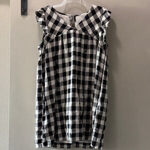 Black and White Checkered Dress